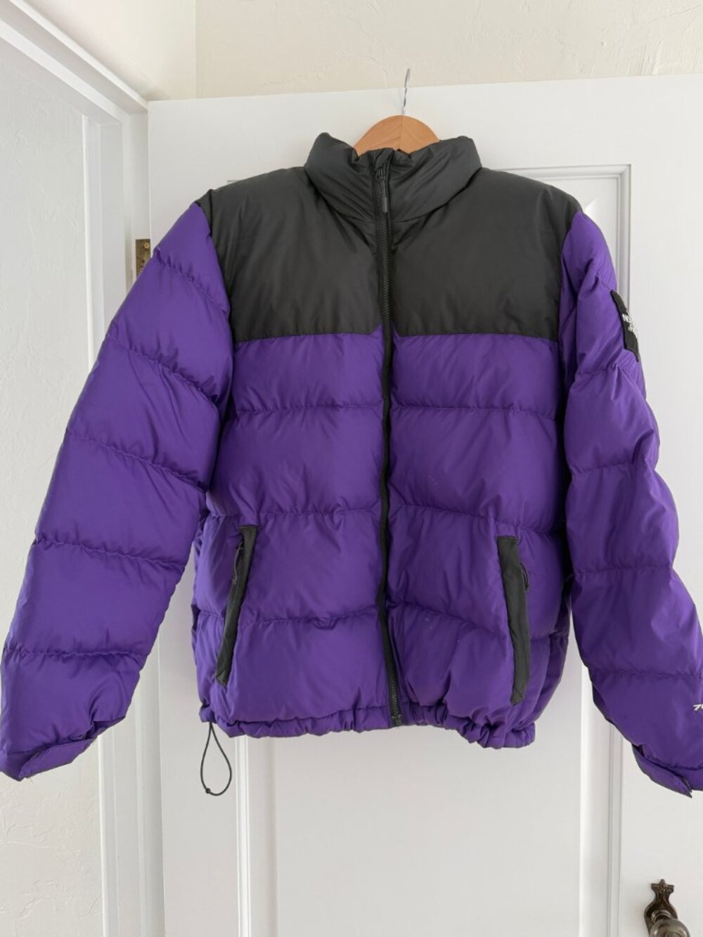 The North Face 1996 Retro Nuptse 700 Down Puffer Jacket Peak Purple Men’s L